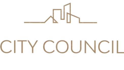 Birmingham Alabama City Council Logo and Text