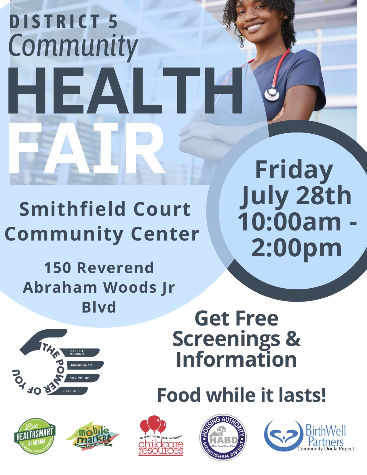 District 5 Community Health Fair The Official Website of the